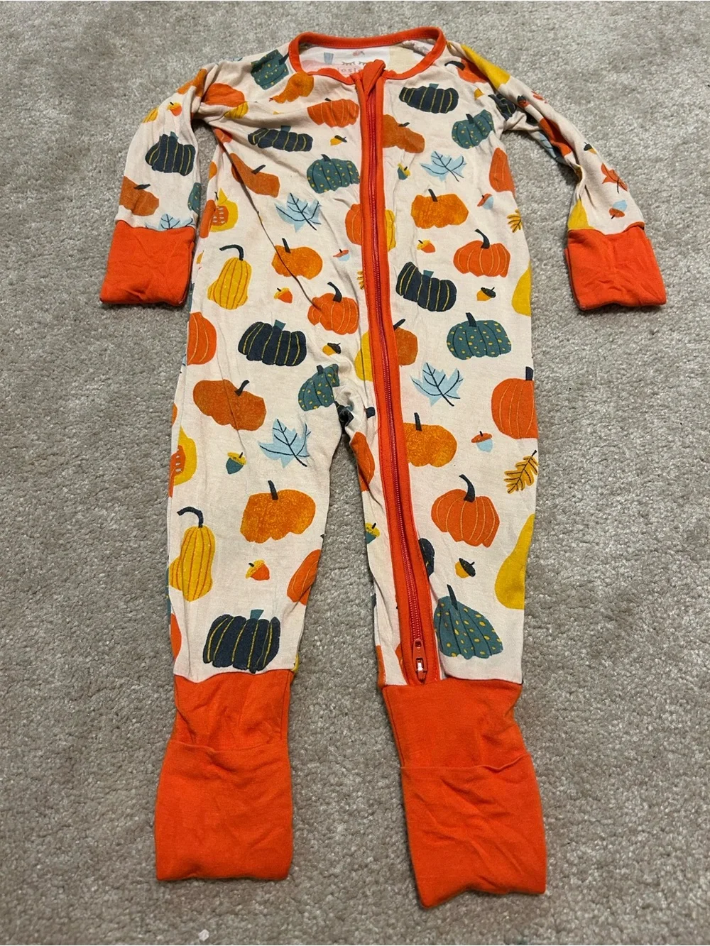Little Sleepies Autumn Harvest 3-6mo